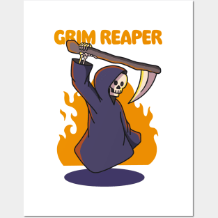 Grim Reaper Posters and Art